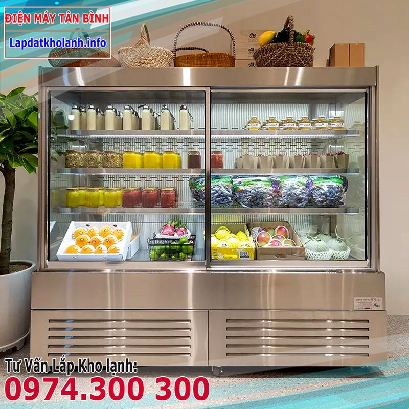 Quầy trưng bày thực phẩm hiện đại