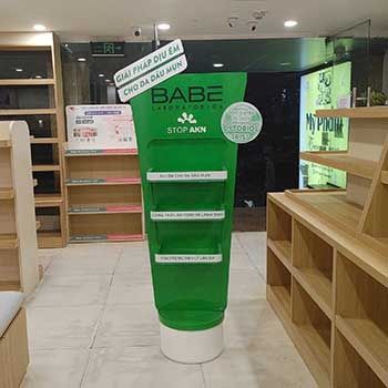 Quầy trưng bày mini mỹ phẩm