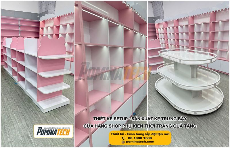 Xưởng sản xuất quầy trưng bày tại HCM