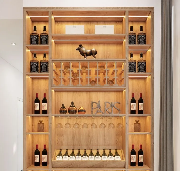 Tủ gỗ trưng bày sản phẩm (1)