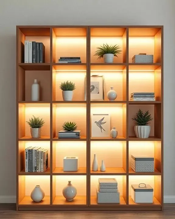 Tủ gỗ trưng bày sản phẩm (3)