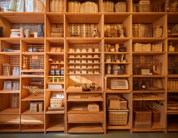 Tủ gỗ trưng bày shop (1)