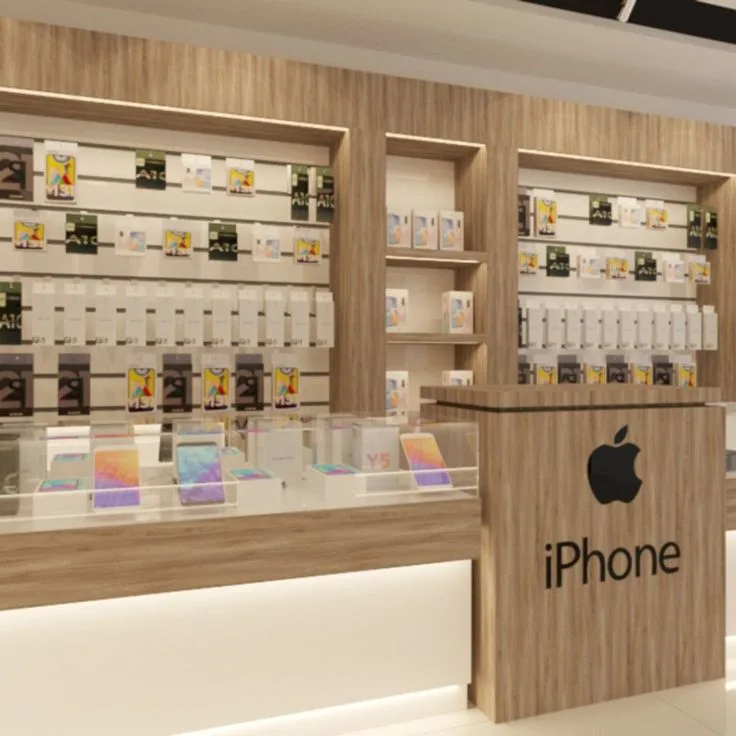 Tủ kính trưng bày điện thoại (4)