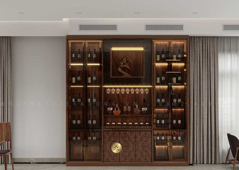 Tủ rượu đa chức năng