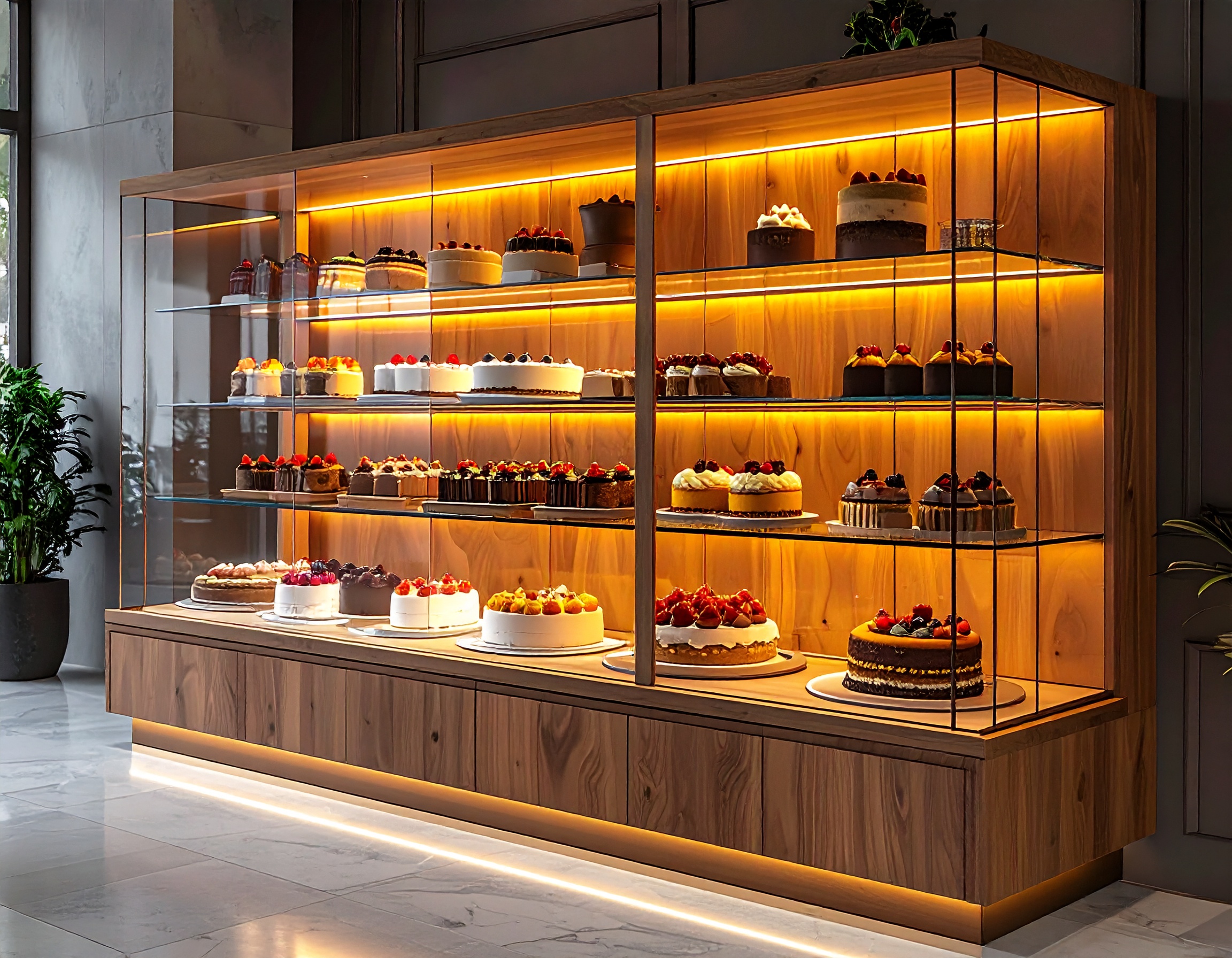 Tủ trưng bày bánh ngọt (4)