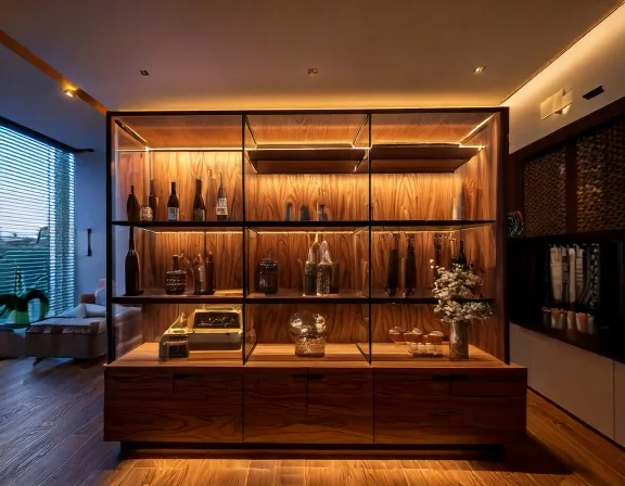 Tủ trưng bày gỗ cao cấp (1)