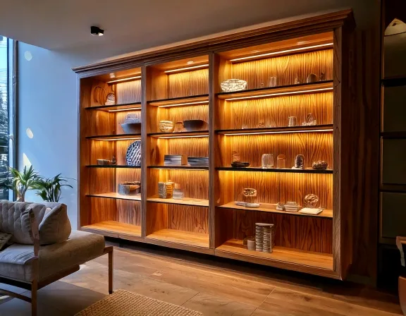 Tủ trưng bày gỗ cao cấp (3)