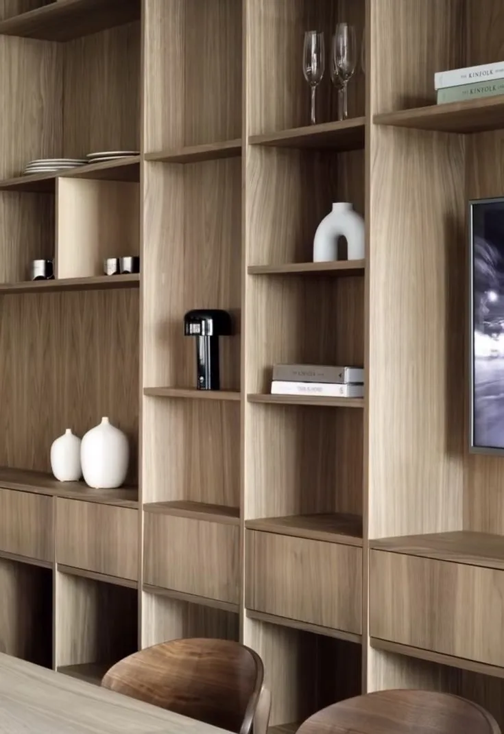 Tủ trưng bày gỗ giá rẻ (5)