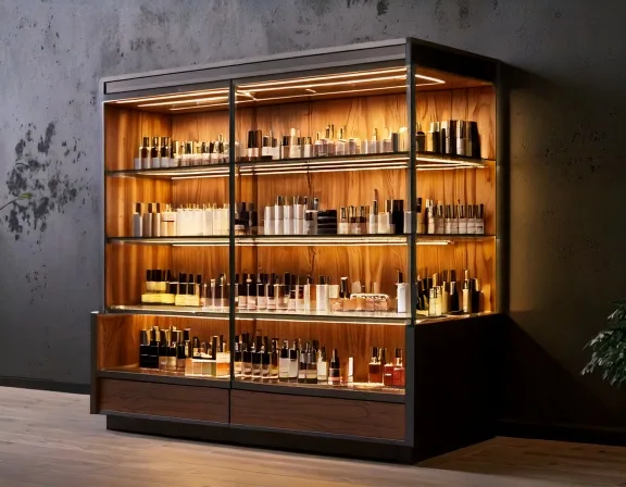 Tủ trưng bày mỹ phẩm (4)