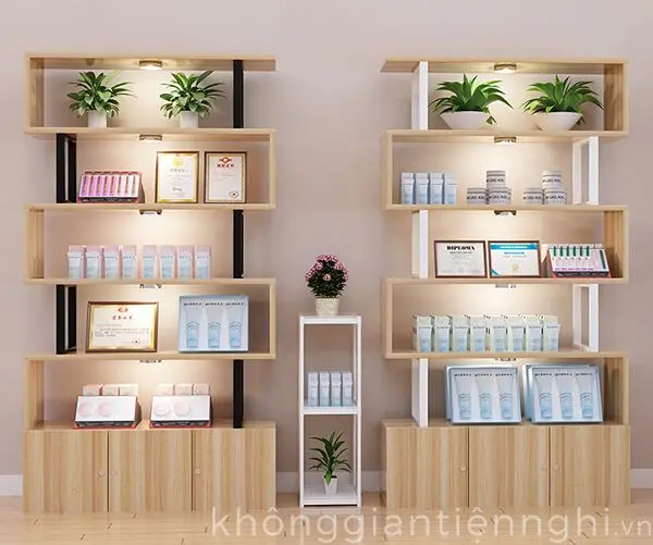 Tủ mỹ phẩm bằng gỗ