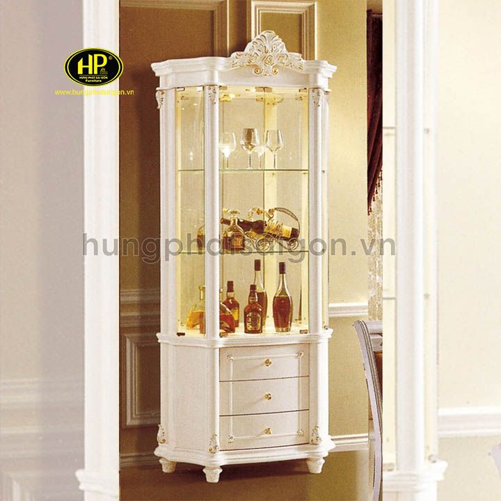 Tủ rượu dạng cao tân cổ điển