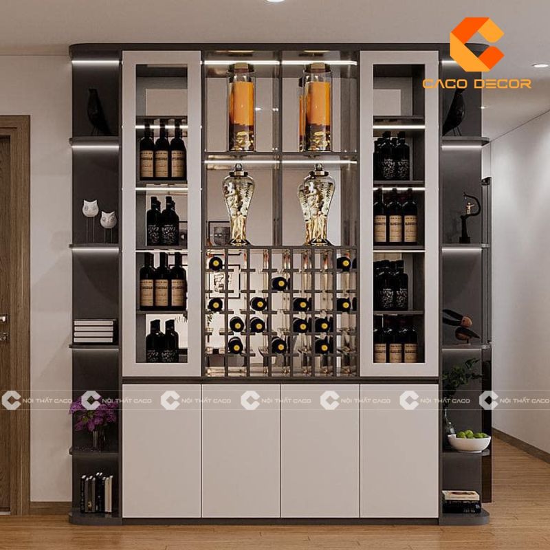Mẫu tủ trưng bày rượu đẹp 19