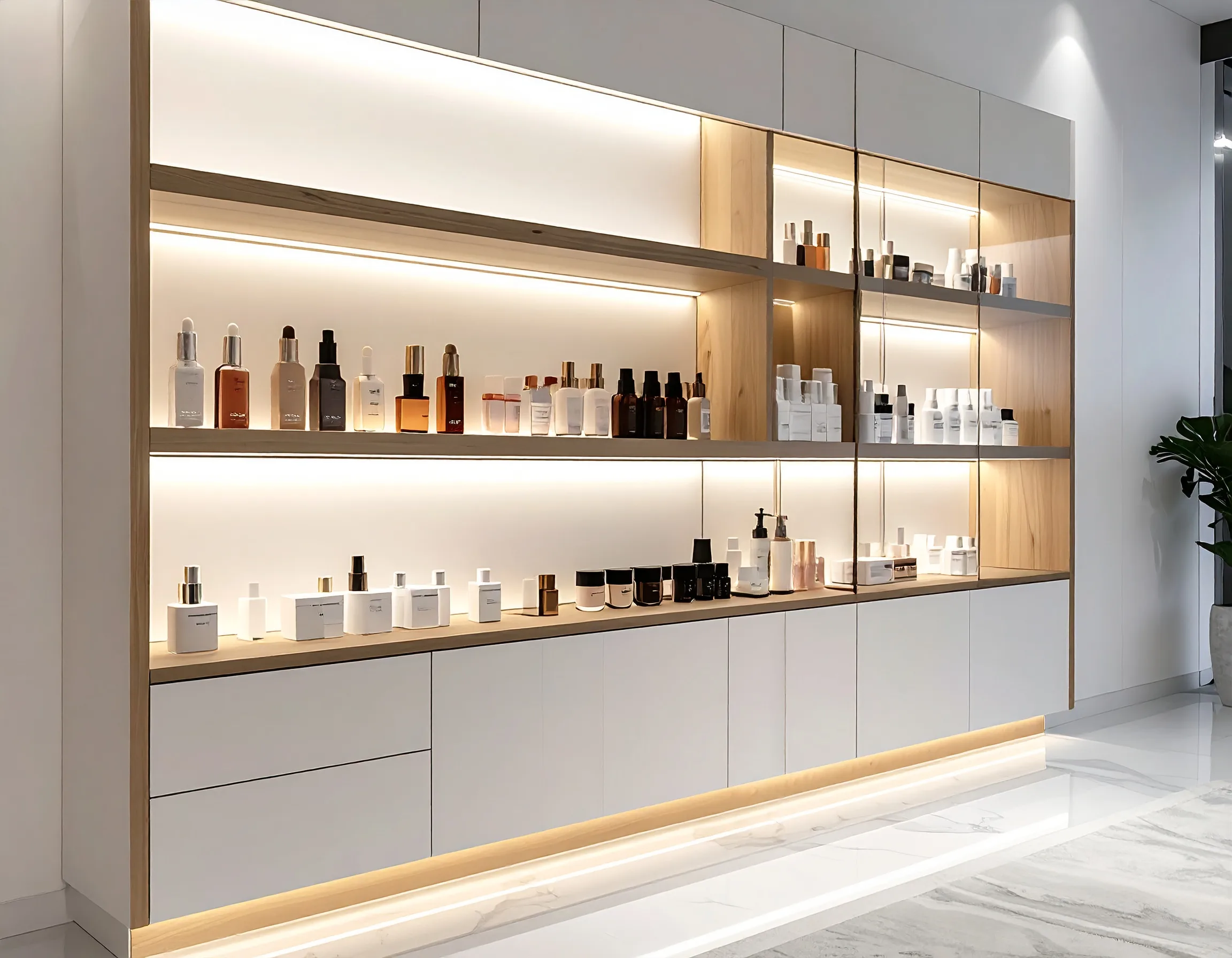 Thi Cong Tu Trung Bay My Pham 1