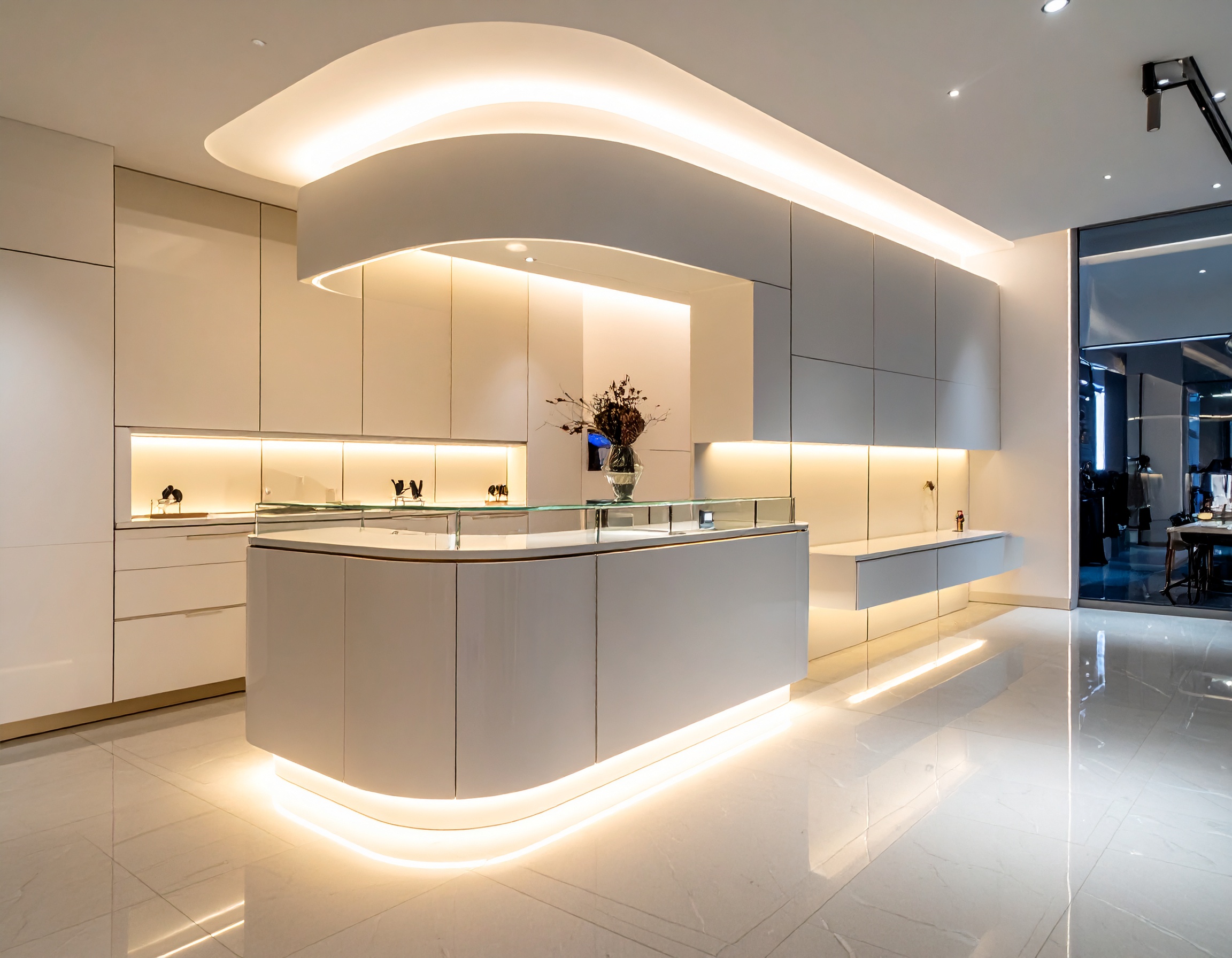 Thi Cong Tu Trung Bay Showroom 1