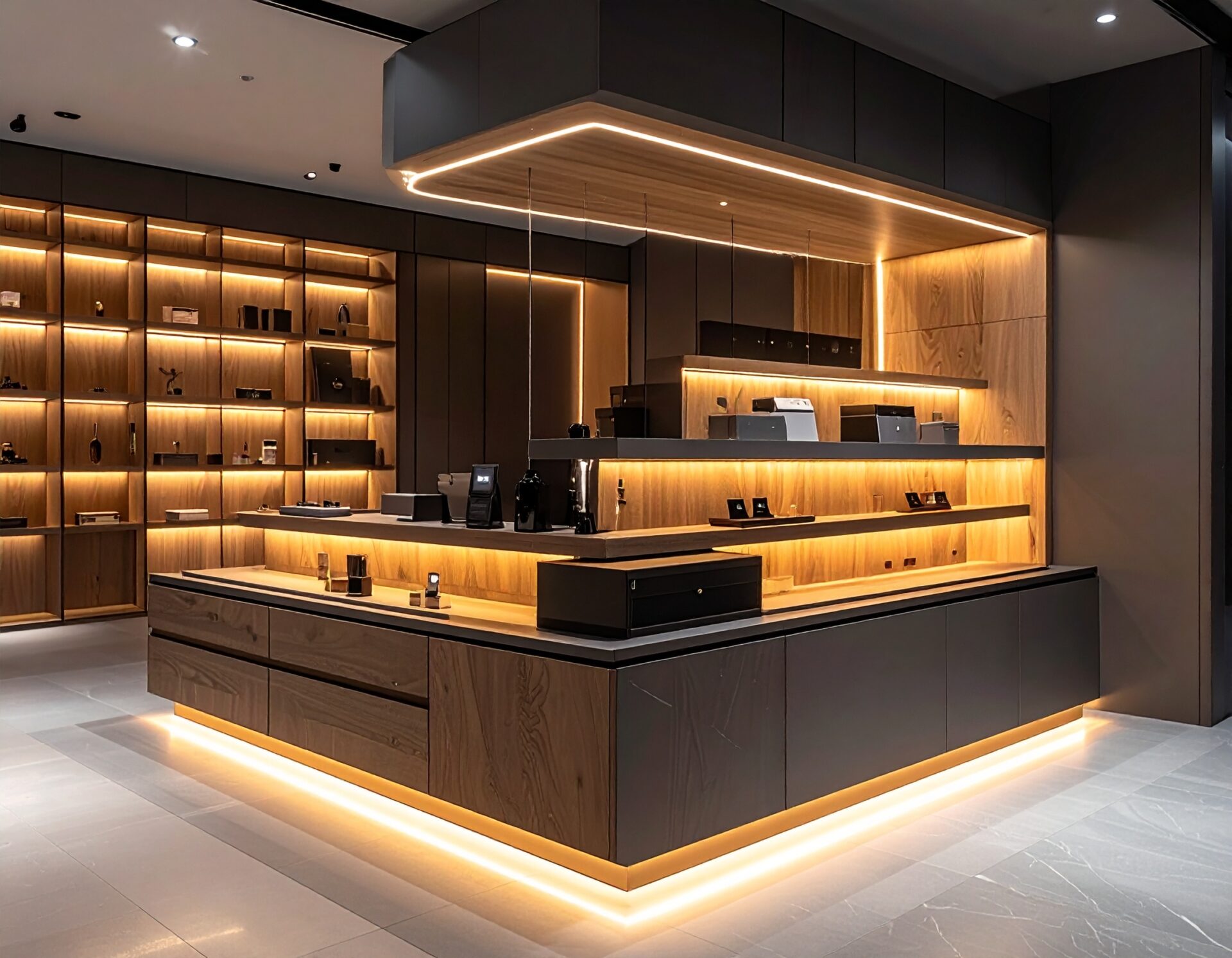 Thi Cong Tu Trung Bay Showroom 2