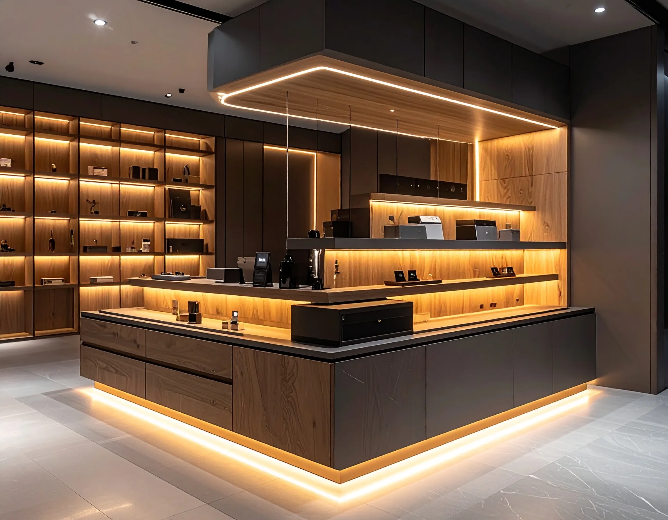 Thi Cong Tu Trung Bay Showroom 2