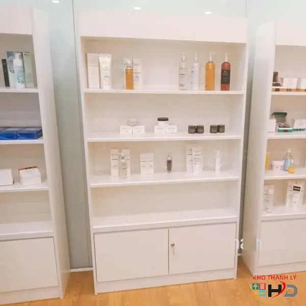 Tủ trưng bày mỹ phẩm 1m x 1m8