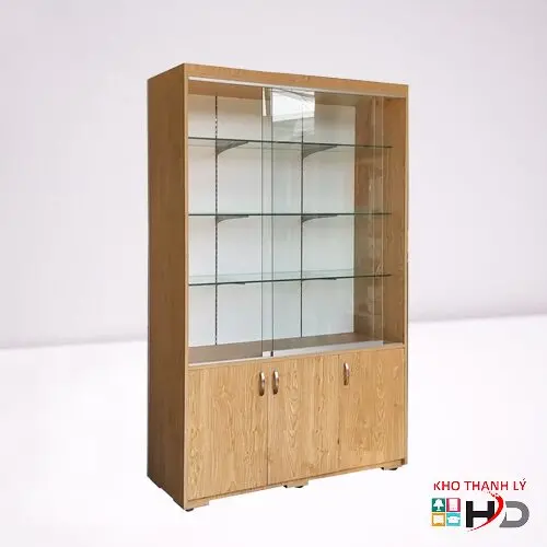 Tủ trưng bày 1m2 x 2m cửa kính lùa