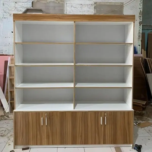 Tủ trưng bày MDF kính trong suốt