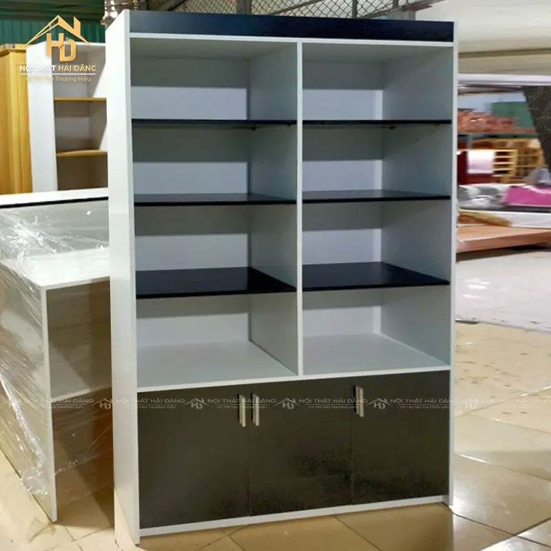 Tủ trưng bày gỗ MDF phủ melamine
