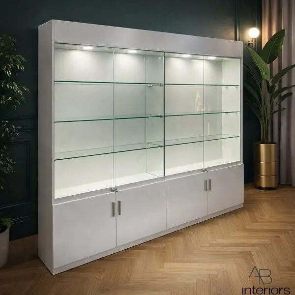 Hình ảnh tủ trưng bày mỹ phẩm kích thước lớn