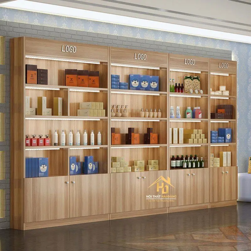 Tủ trưng bày mỹ phẩm