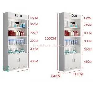 Tủ mỹ phẩm nội thất hai tầng kiểu dáng nhỏ gọn