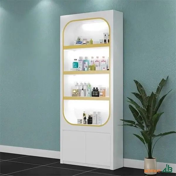 Hình ảnh tủ trưng bày mỹ phẩm SON PU cao cấp
