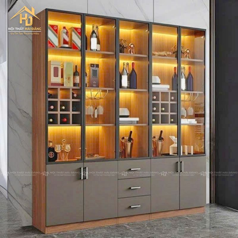 Tủ trưng bày rượu