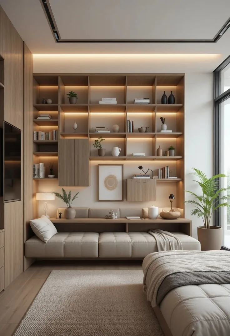 Tu Trung Bay San Pham Co Den Led 1