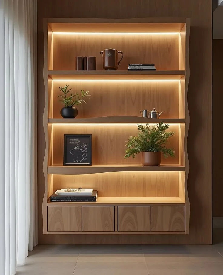 Tu Trung Bay San Pham Co Den Led 4