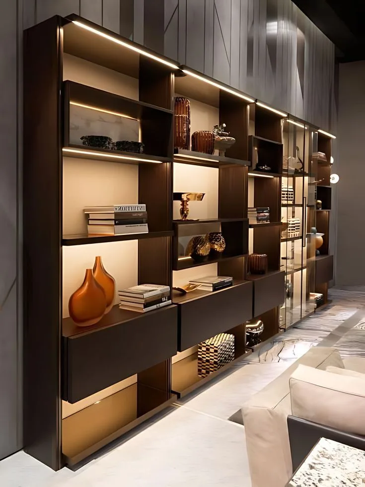 Tu Trung Bay San Pham Nhieu Tang Dep 5