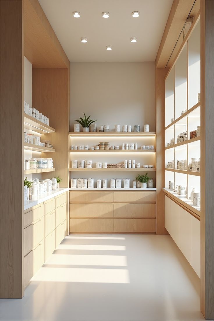 Tủ trưng bày shop mỹ phẩm 4