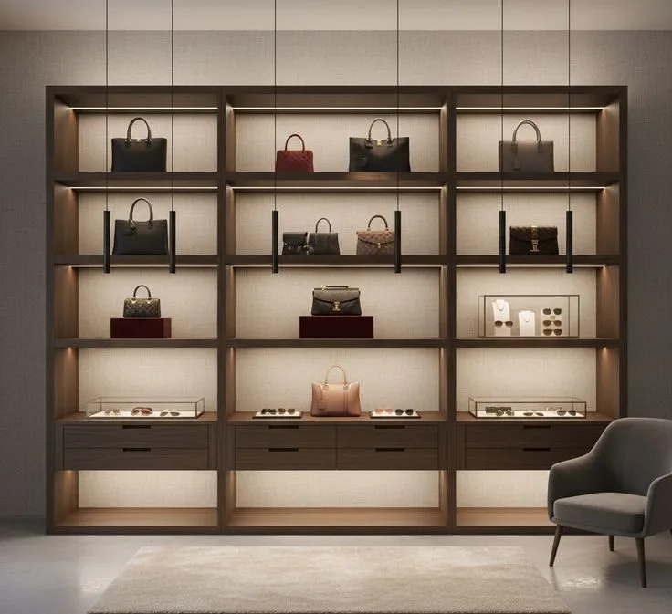 Tủ trưng bày túi xách 4