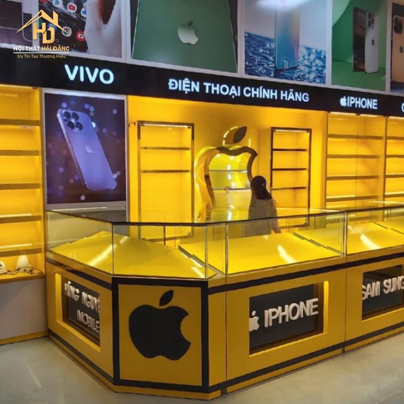 Vai trò của quầy trưng bày điện thoại