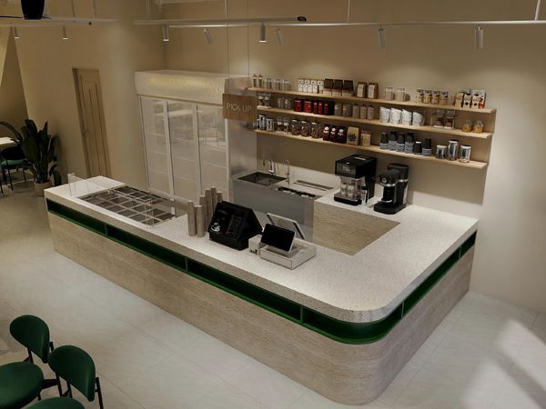 Xưởng sản xuất quầy pha chế cafe